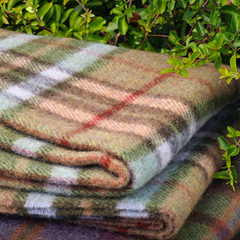 Pure Wool Throw (multiple colours)