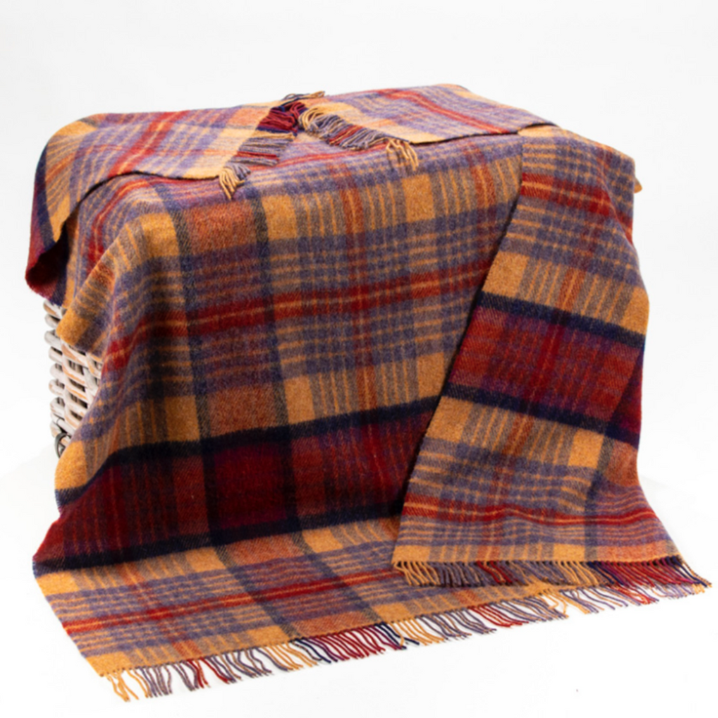 Pure Wool Throw (multiple colours)