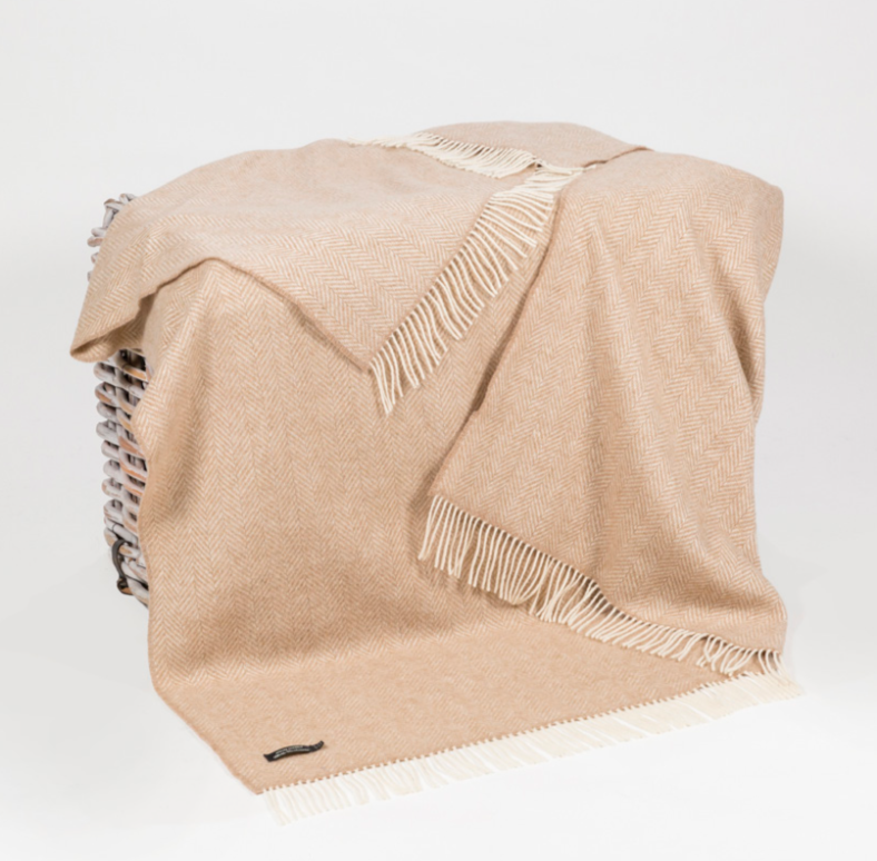 Merino Cashmere Throws (multiple colours)