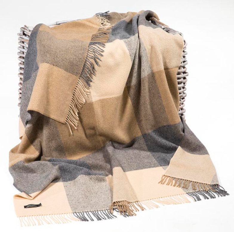 Merino Cashmere Throws (multiple colours)